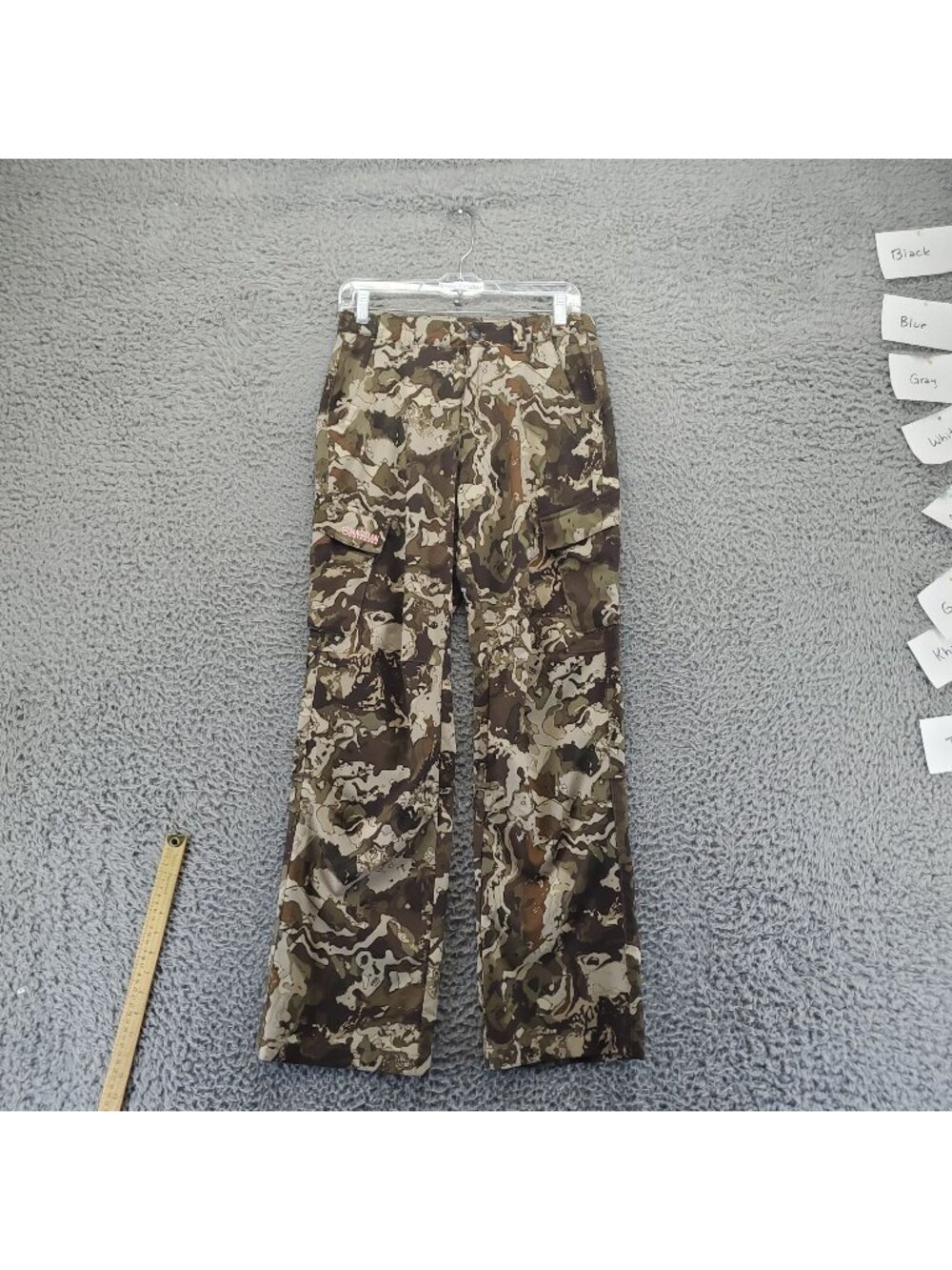 Magellan Outdoors Pants Womens Small Green Camouflage Cargo Hunting Pants